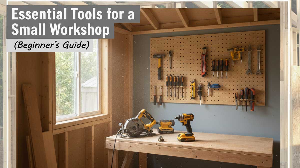 Essential Tools for a Small Workshop (2025 Guide for Beginners)